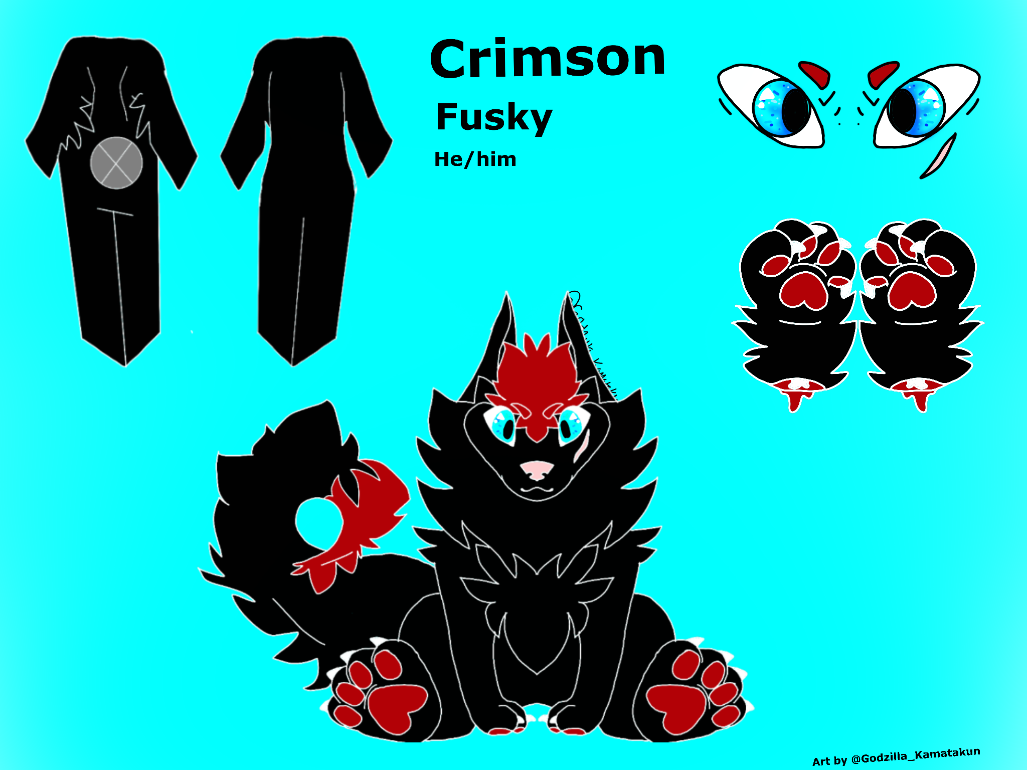 Crimson's Fursona Avatar